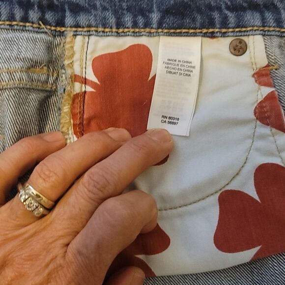 Lucky brand Y2k denim skirt size 26 - Picture 6 of 8